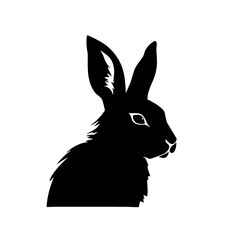 rabbit silhouette