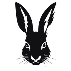 rabbit silhouette © vectorcyan