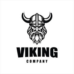 Fototapeta premium Viking sport logo ,inspiration design ,vector ,illustraction