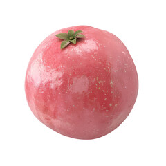 Fototapeta premium Pink guava fruit isolated on transparent background