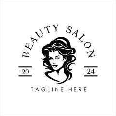 Boutiques and Salons logo ,inspiration design ,vector ,illustraction 