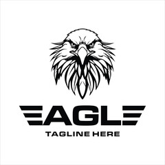 Eagle logo ,vector inspiration design