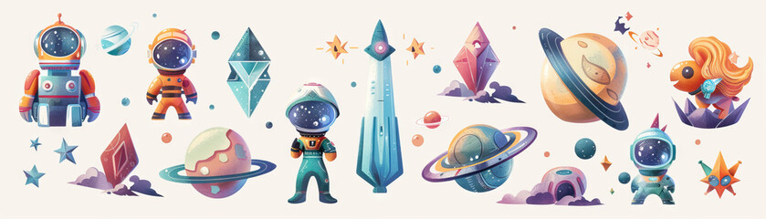 Space Artifact Adventurers: Exploring Cosmic Artifacts and Collectibles