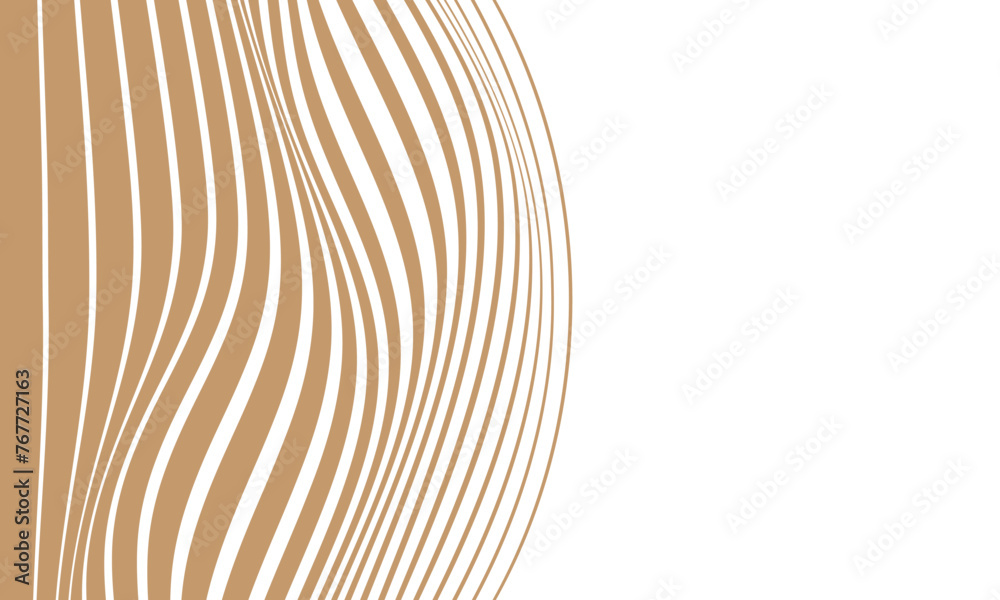 Aufkleber abstract geometric wave line pattern art vector illustration.