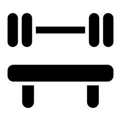 bench press glyph