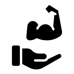 muscle glyph