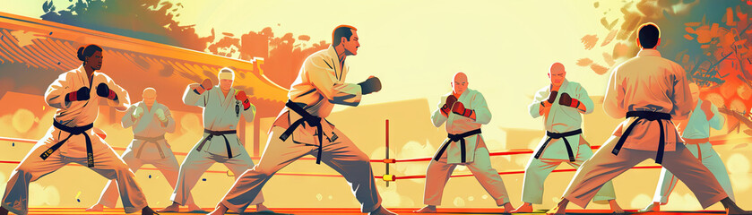 Martial Arts Masters Dojo: Learning Discipline and Techniques in Combat Sports