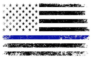 Thin Blue Line PNG