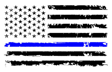 Thin Blue Line PNG