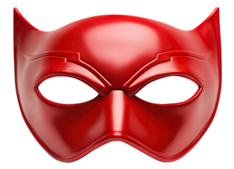 Superhero mask, cut out