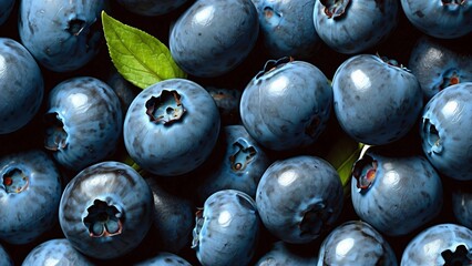 A large amount of blueberries, wallpaper style