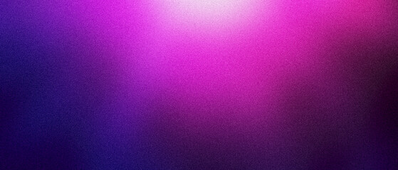 Pink violet lilac purple light rays on a black background. Dark abstract grainy ultra wide pixel gradient exclusive background. For design, banners, wallpapers, templates, creative projects, desktop - obrazy, fototapety, plakaty