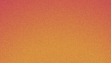 Orange grainy noise gradient background for backdrop 