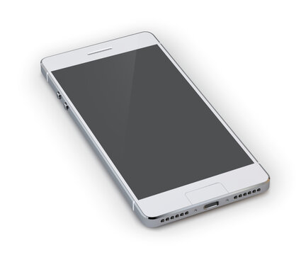 Smartphone mobile vector image for post	