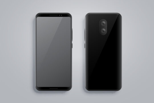 Smartphone mobile vector image for post	