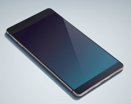 Smartphone mobile vector image for post