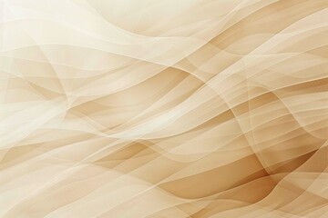 Abstract organic natural beige brown color waving lines texture background banner illustration...