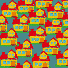seamless pattern with christmas presents