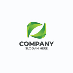 Letter N Leaf logo design | Professional N letter logo for your business