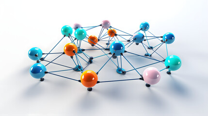 Network Icon 3d