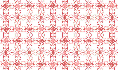 seamless pattern with red and pink flowers repeat style, replete image design for fabric printing, checkerboard 