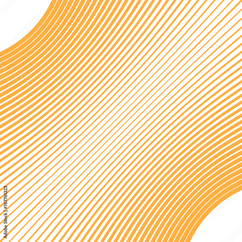 Aufkleber abstract geometric wave line pattern art vector illustration.