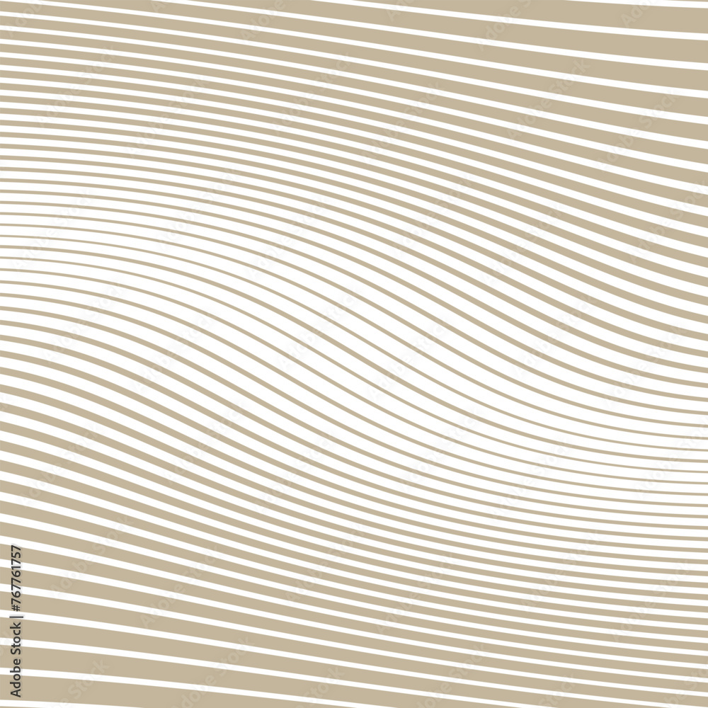 Aufkleber abstract geometric wave line pattern art vector illustration.