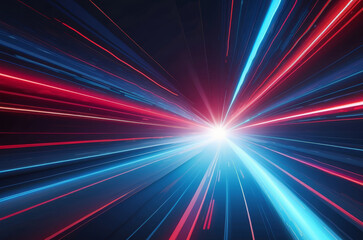 abstract light red and blue background