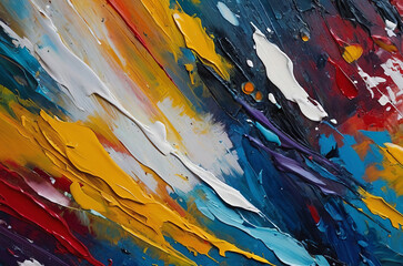 oil paint abstract background detail