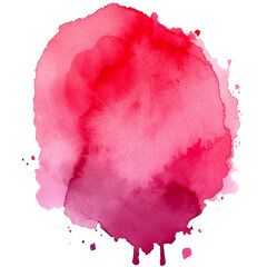 red watercolor splashes