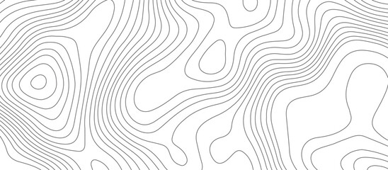 Topographic map background geographic line map pattern .panorama view black color wave curve lines .geographic mountain relief abstract grid .the concept map of a conditional geography map .