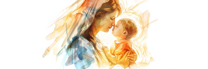 Mary and Baby Jesus,