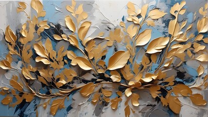 Obraz premium autumn leaves background,autumn leaves in the wind, autumn leaves on the ground