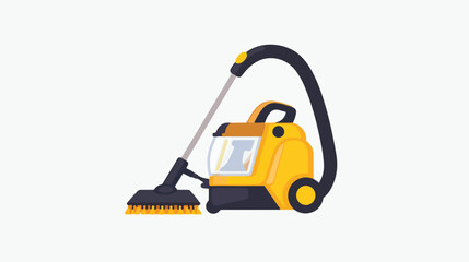 Vacuum cleaner icon Flat vector isolated on white background