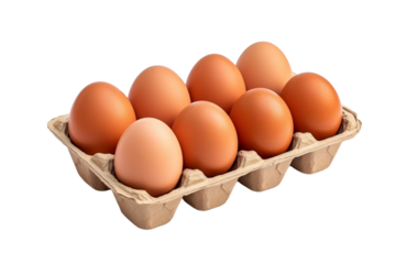 Choreographed Egg Dance. On a White or Clear Surface PNG Transparent Background.