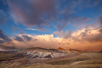 Fototapeta premium Sunset in Andes