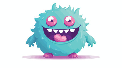 Amabie a monster repelling illness flat vector