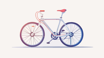 Bicycle icon.vector illustration. flat vector