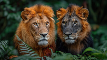 Fototapeta premium The King of the Jungle
