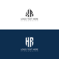 XR 2 style text initial monogram logo with creative style design. 