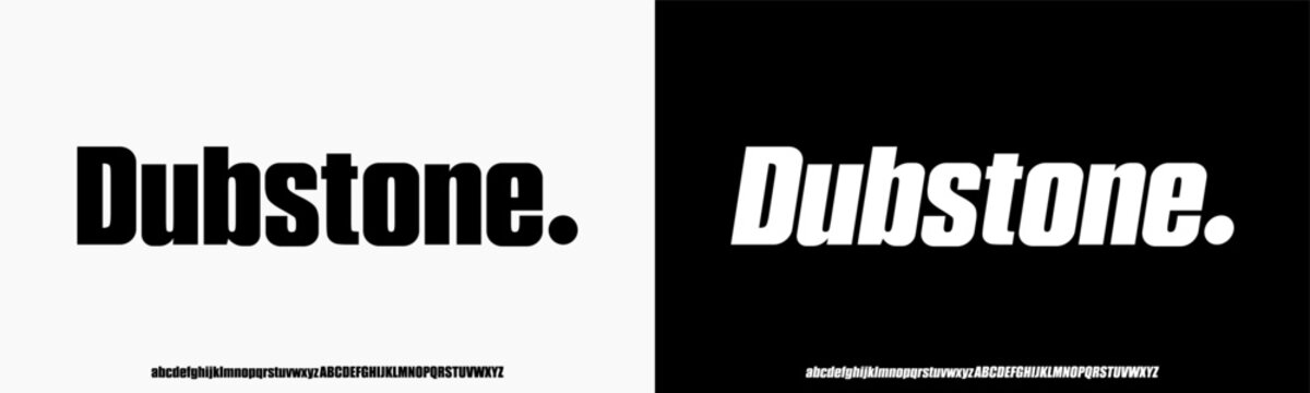 Modern Bold Font. Regular Italic Typography urban style alphabet fonts for fashion, sport, technology, digital, movie, logo design, vector illustration
