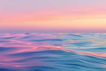 Fototapeta premium Abstract background the ocean of holographic waves of iridescent light.