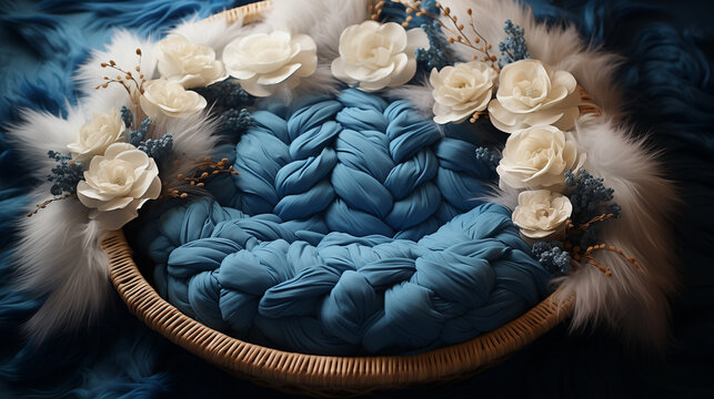 Backdrop for newborn baby photography.