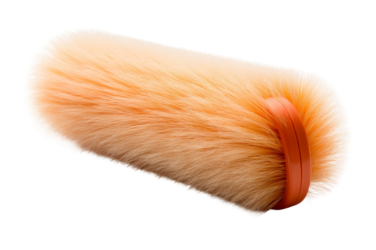 Enigmatic Fluffy Enigma. On a White or Clear Surface PNG Transparent Background.