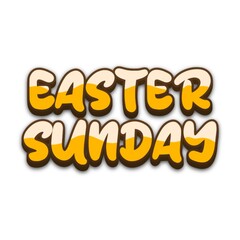 Easter sunday wishes poster