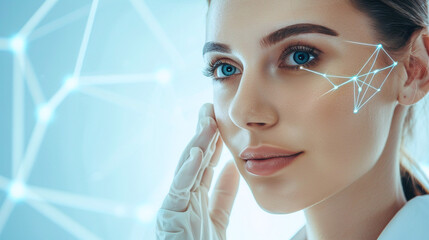 Enter the world of dermatological innovation, where groundbreaking research in skin health drugs and molecular studies is reshaping the landscape of treatment - obrazy, fototapety, plakaty