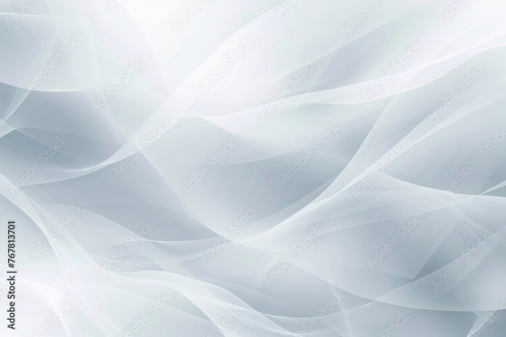 Poster abstract white and grey background with subtle blurred patterns.
