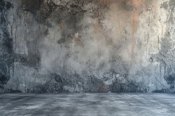 cement floor and wall backgrounds  room  interior  display products. - obrazy, fototapety, plakaty