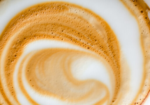 a cup of fresh coffee..