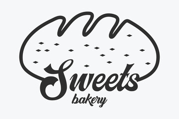 Bakery Typography Vector, Bakery Typography Logo, Style Bakery Logo Templates, Bakery Logo Design, Classic Bakery Initials Vector, Stylish Bakery Signature Graphics, Fancy Bakery Monogram Icons,